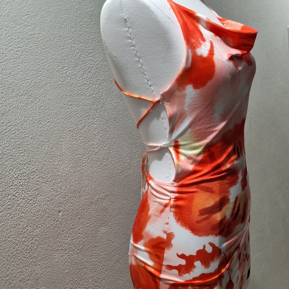 NEW/ S, Knit Dress/SUNRISE COLOR - Picture 4 of 12